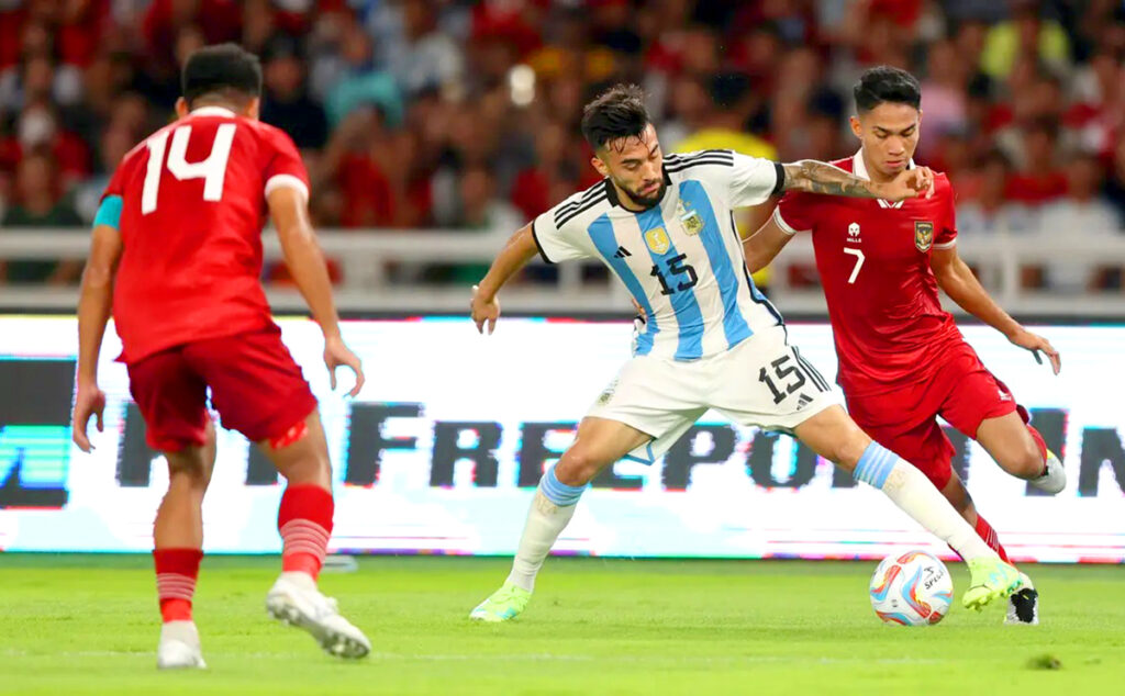 Bola Indonesia vs Argentina Pertarungan di Arena Sepakbola Internasional