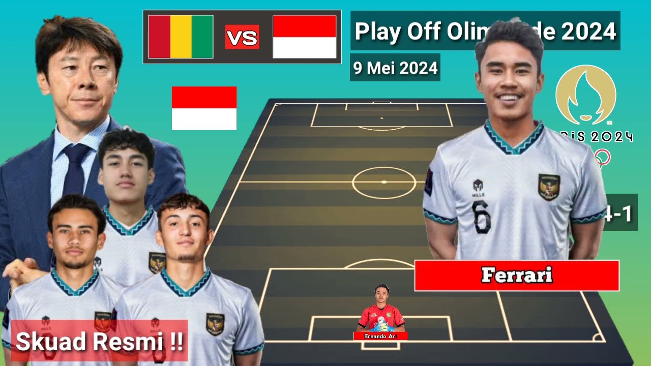 Line Up Indonesia U23 Menghadapi Tantangan di Panggung Internasional